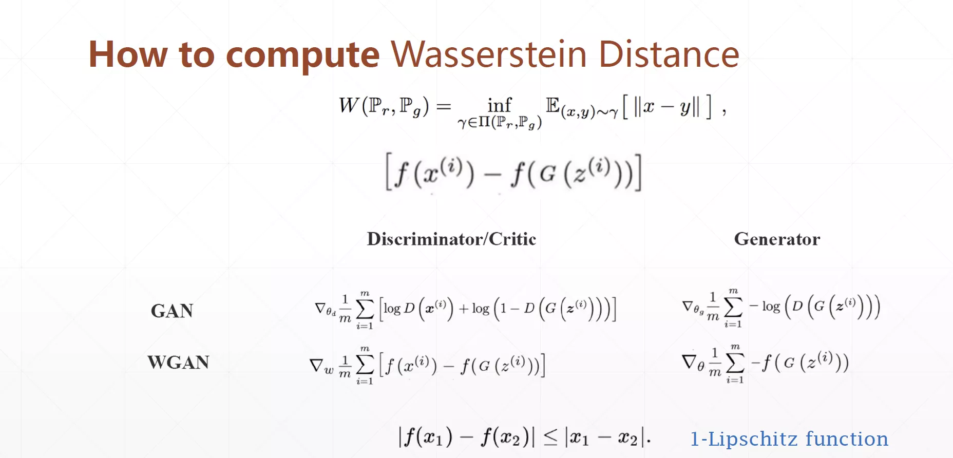 如何计算Wasserstein Distance